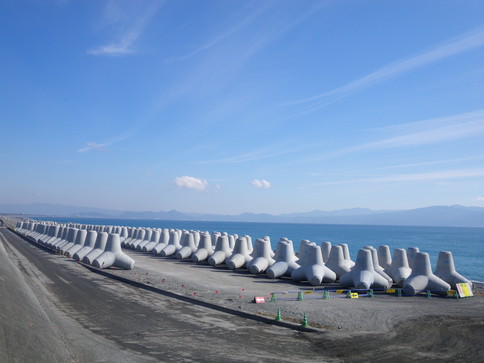 平成21年度 富士海岸富士工区16号 離岸堤工事