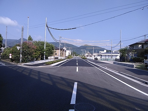 令和３年度　五味島岩本線（岩松工区）街路築造工事
